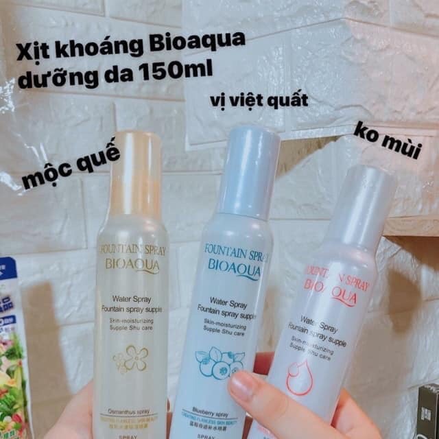 Xịt khoáng Bioaqua