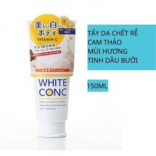 Tẩy Tế Bào Chết Dưỡng Trắng WHITE CONC Nhật Bản 150ml JAPMALL