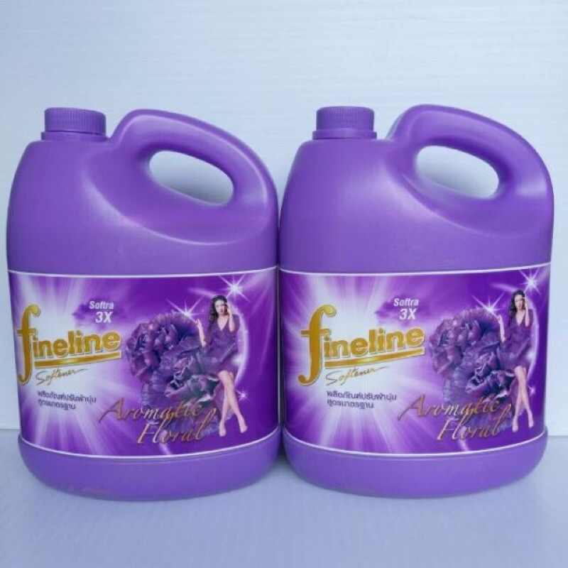 Nước xả vải Fineline 3500ml Thái lan màu tím