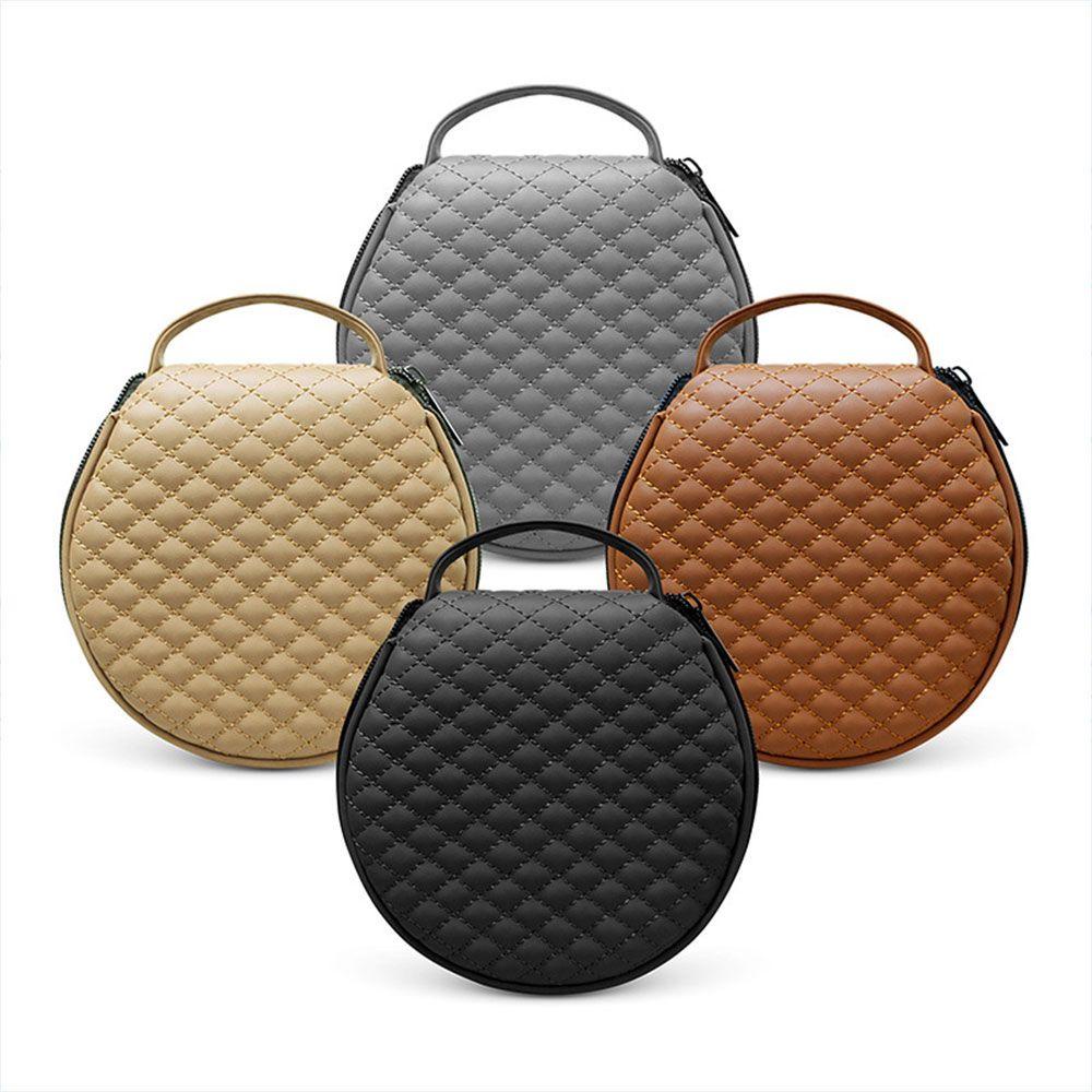 Myrongvn Túi Xách Tay Nhiều Ngăn Có Dây Kéo Đựng Đồ Dùng Trong Xe Hơi Gọn Gàng