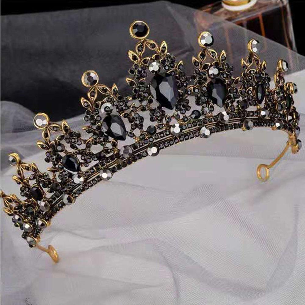 Băng Đô Cài Tóc Trang Trí Tiệc Cưới Cho Nữ|Băng Đô Cài Tóc Phong Cách Baroque Cá Tính