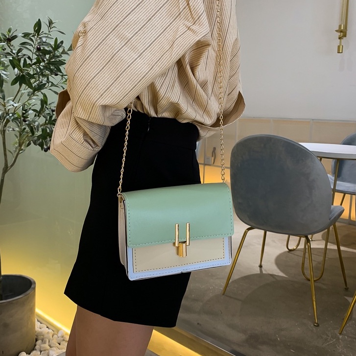 Túi đeo chéo nữ  TTF202 túi đeo chéo nữ dây xích chất da mềm, chống nước túi xách nữ đẹp đeo vai đi chơi dự tiệc