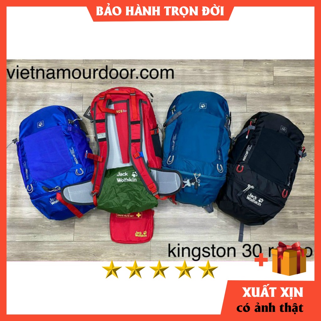 Balo phượt J.W. KINGSTON 30 RECON - dùng như ba lô du lịch chống nước - ĐAI TRỢ LỰC CỰC XỊN SÒ