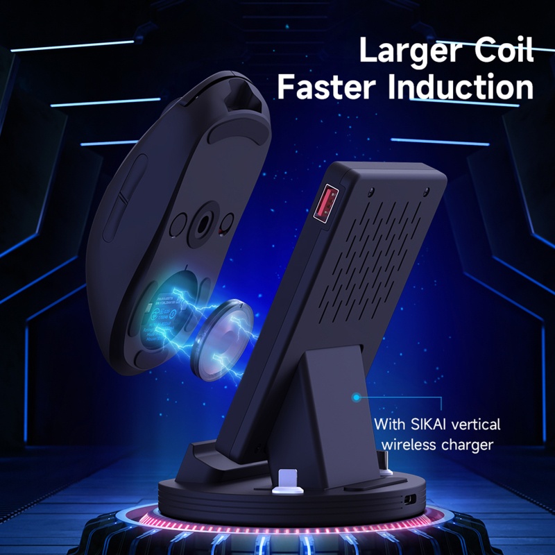 Đế Sạc Chuột Không Dây QI Cho G502 G703 G903 G403 GPW GPW2