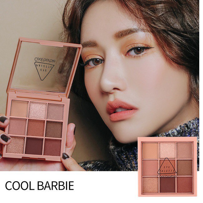 Bảng phấn mắt Coolbarbie Eye Palette tông cam đất cam đất