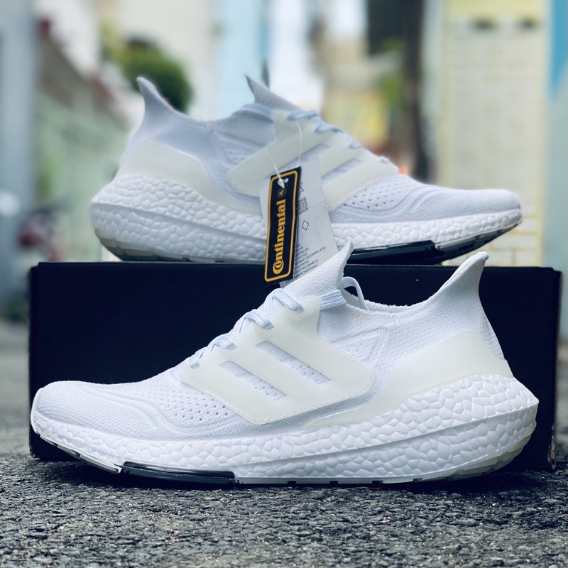 [fullbox, fullphukien] Giày thể thao ultraboost 2021 trắng couple