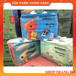 Tã/Bỉm Quần/Dán Nabizam Ultra Thin nội địa Hàn cao cấp S, M, L, XL, XXL, XXXL, 20-44 miếng