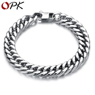 Lắc tay nam bạc - Vòng tay dân chơi loại toBản To Cao Cấp Không gỉ BRXICHBANTO01