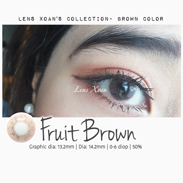 Áp tròng FRUIT BROWN