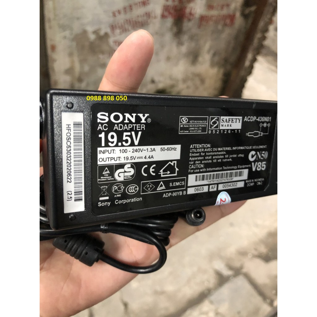 Adapter tivi sony 19.5v 4.4a bản gốc