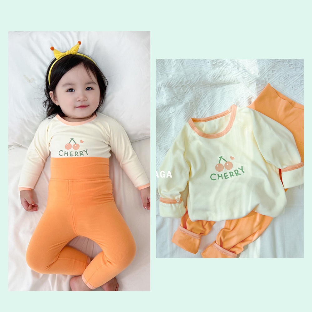 Đồ Bộ Cho Bé Trai, Gái Dài Tay Thu Đông - Bộ Ngủ Cho Bé Cotton Nỉ Co Giãn Tốt Mã BN -05 (Ảnh - Video Thật)