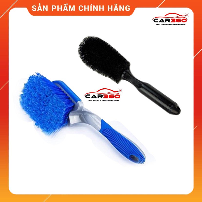 ⚡️FREESHIP TQ⚡️Combo Dụng Cụ Bàn Chải Cọ Rửa Bánh Xe, Kết Hợp Vệ Sinh Cho Hộ Gia Đình