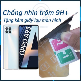 Dán chống nhìn trộm OPPO A93 - Dán cường lực dẻo nano 9H+