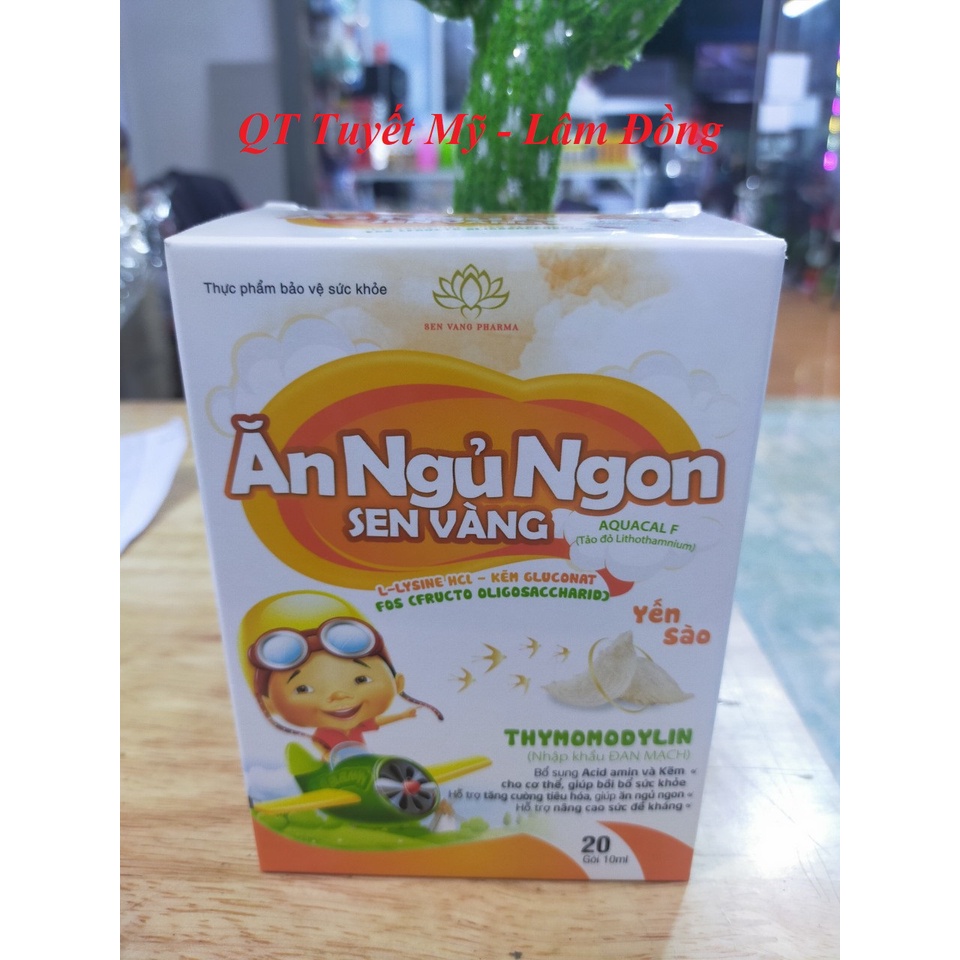 Siro Ăn Ngủ Ngon Sen Vàng Giúp Trẻ Hết Biếng Ăn, Tăng Cường Hấp Thu