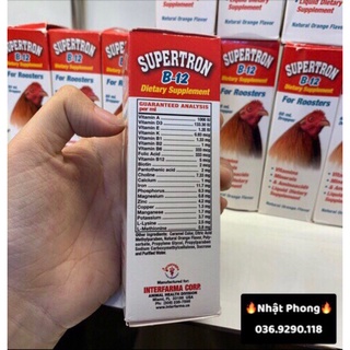 SUPERTRON B12 - (Vitamin cao cấp dành cho Chiến Kê)