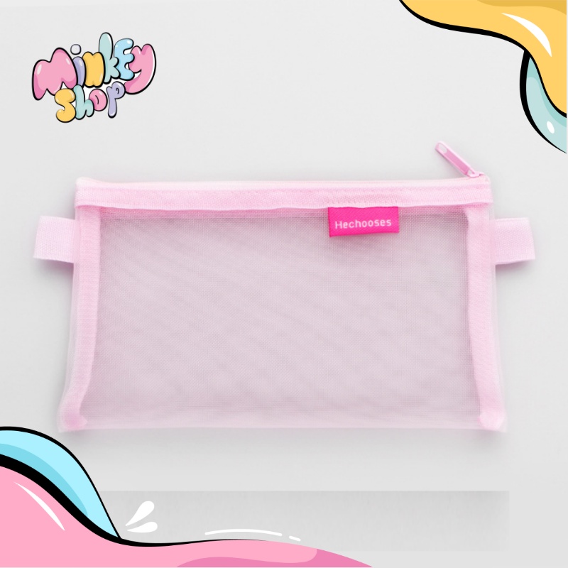 Túi Đựng Đồ Dùng Cá Nhân Có Dây Kéo Đa Năng Tiện Dụng 02TD - Minkey