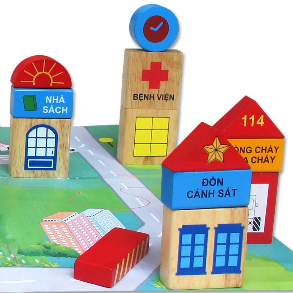 Mô hình thành phố tương lai Winwintoys
