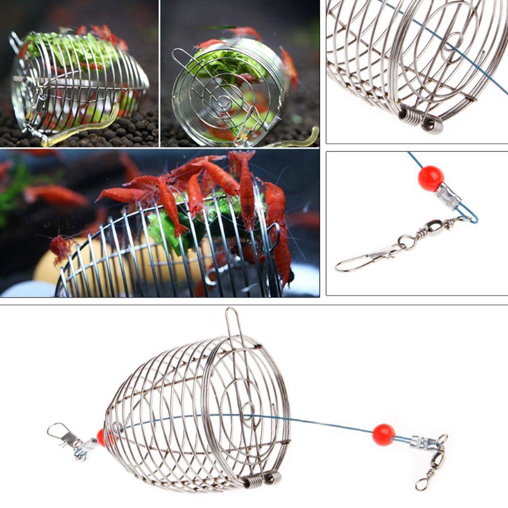 SUENIN Lồng Giữ Mồi Câu Cá Bằng Thép Không Gỉ