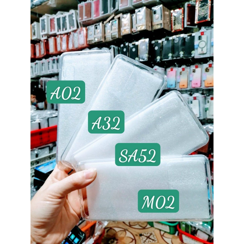 Ốp lưng dẻo trong suốt Samsung Galaxy A02 / M02/ A52/A32/A32 5G cao cấp, chống trầy