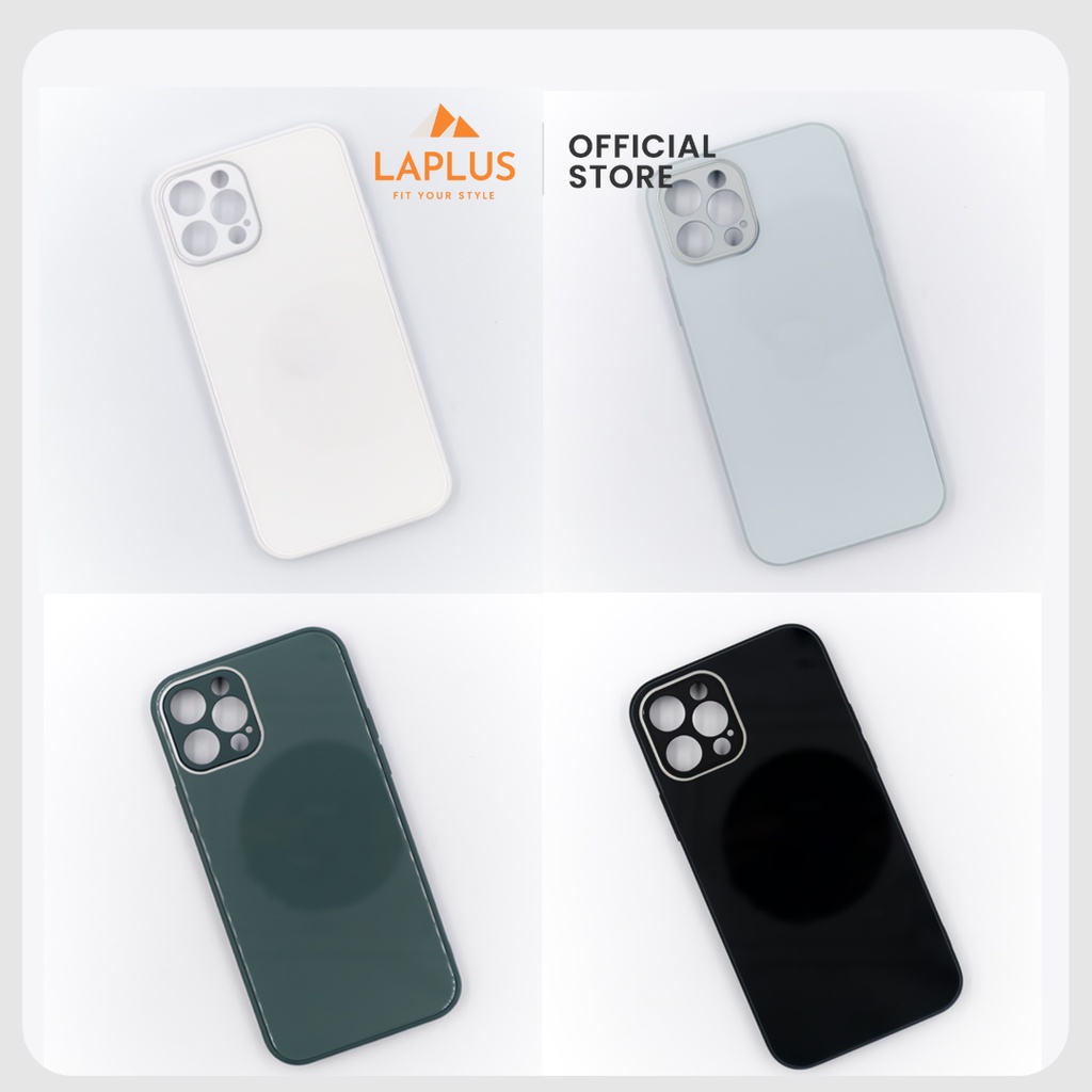 Ốp Dành Cho Iphone Có Hình Táo Tráng Gương Cường Lực Full Viền 11 / 11 Pro / 11 Promax / 12 / 12 Pro / 12 Promax