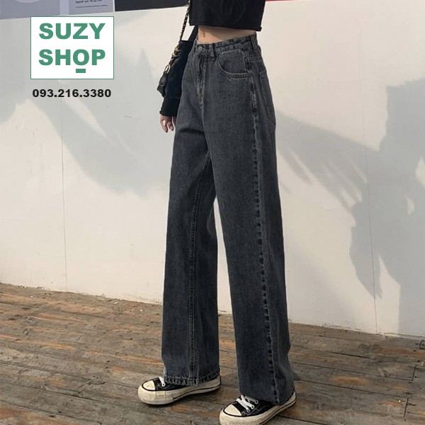 Quần Jean Ống Rộng SIMPLE JEAN Unisex, Quần Jeans Ống Rộng Cao Cấp Giúp Dáng Cao Sang Chảnh | BigBuy360 - bigbuy360.vn
