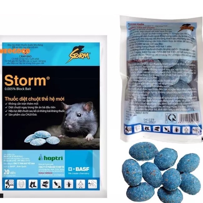 Thuốc diệt chuột STORM, KILLRAT thế hệ mới