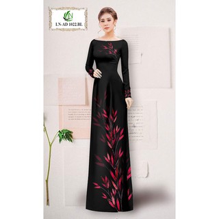 VẢI MAY ÁO DÀI IN 3D (VẢI MỀM RỦ CO DÃN NHẸ MẶC MÁT)