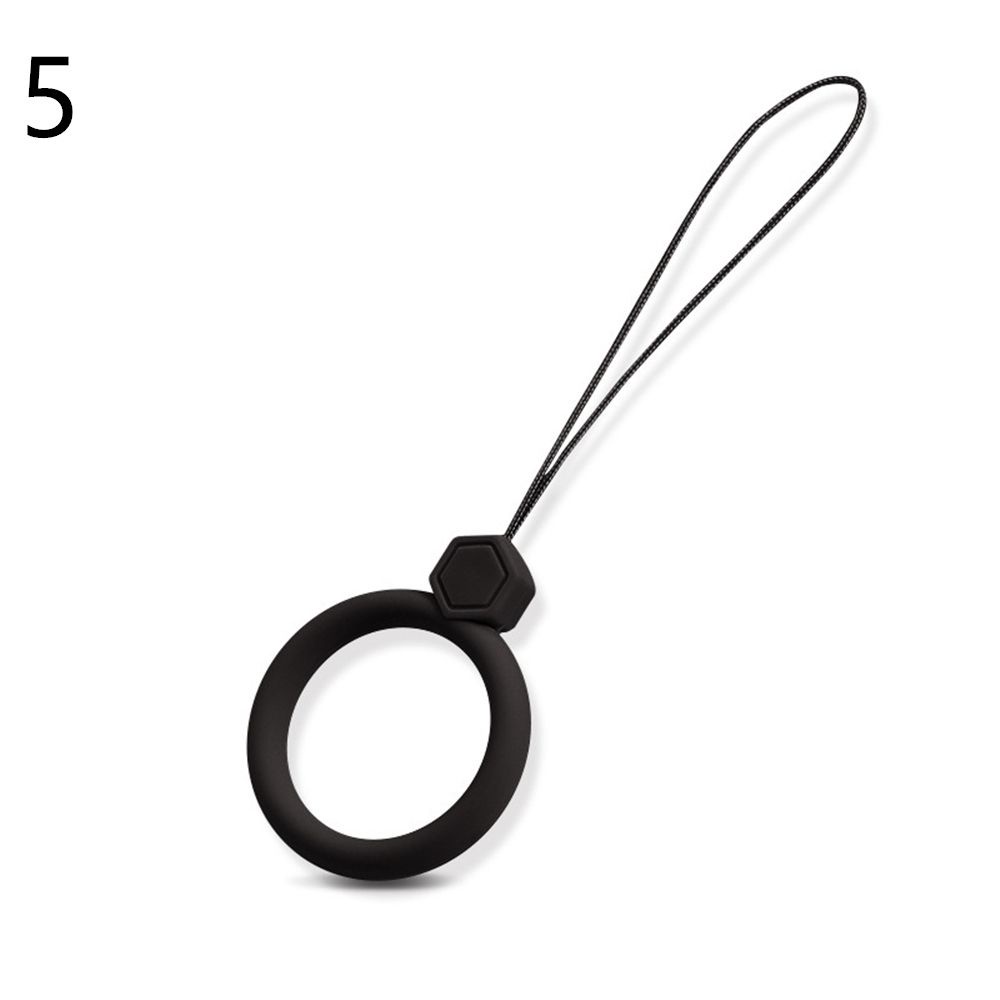 Dây móc chìa khóa bằng cao su silicon mềm chống vỡ chống thất lạc