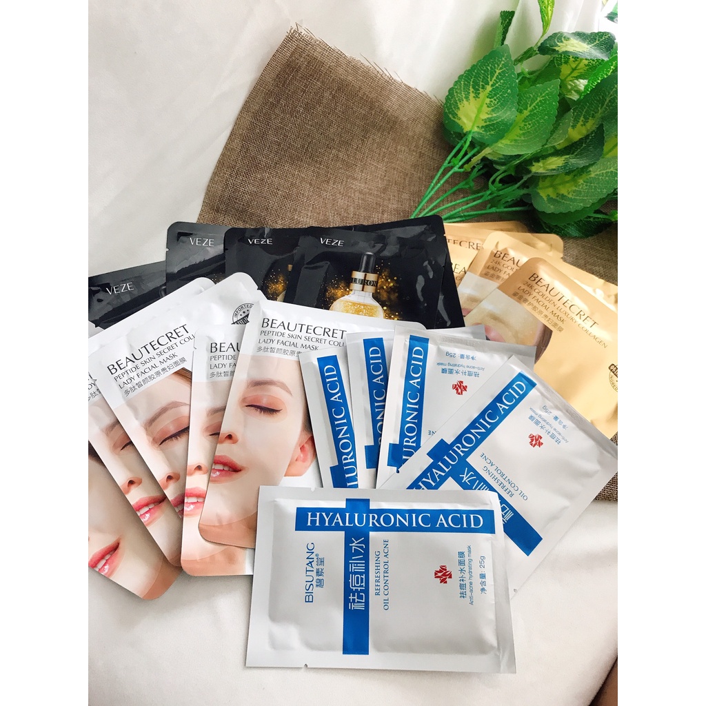 Combo 35 Mạt Nạ Dưỡng Da Dầu - Dưỡng Ẩm Chuyên Sâu