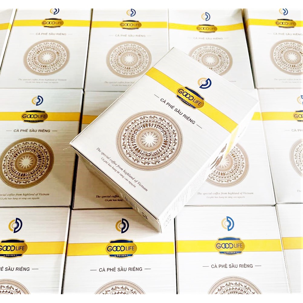 Cà phê sầu riêng Good Life thơm ngon hộp 12 gói | BigBuy360 - bigbuy360.vn