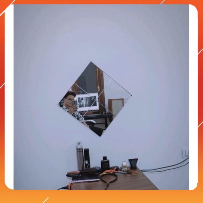 Gương dán tường, tủ áo gương soi toàn thân, dán mọi bề mặt KT 20x20cm. KING Q STORE