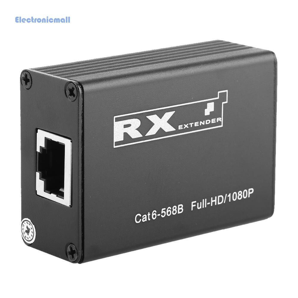 30m Wired HDMI-compatible Transmitter Receiver 1080P Splitter Adapter