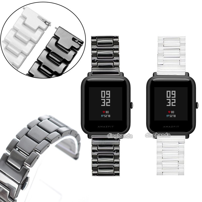 Dây Đeo Bằng Sứ Cho Đồng Hồ Thông Minh Huami Amazfit Bip Lite Bip S U Bip 3 pro