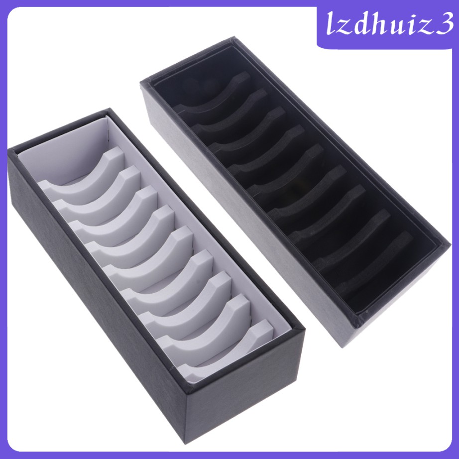 Khay Nhựa PU 10 Ngăn Đựng Trang Sức Vòng Tay Tiện Dụng lzdhuiz3