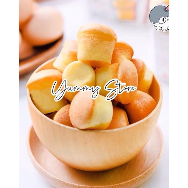 BÁNH BÔNG LAN MINI LOYAL TM QQ MINI CAKE 208G/ BÁNH BÔNG LAN VIÊN/ BÁNH BÔNG LAN SÁP ONG - bánh ăn sáng - ăn vặt