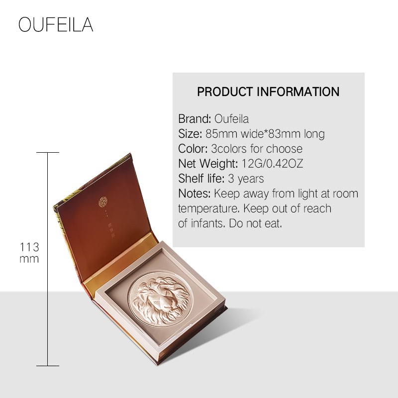 Phấn bắt sáng OUFEILA Bảng phấn tạo khối cho khuôn mặt | BigBuy360 - bigbuy360.vn