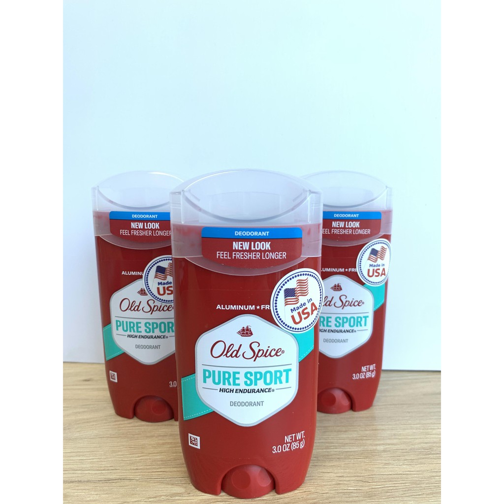 Lăn nách nam Old Spice Mỹ Pure Sport/Bearlove /Wolfthorn |lăng khử mùi -Cánh Buồm Đỏ