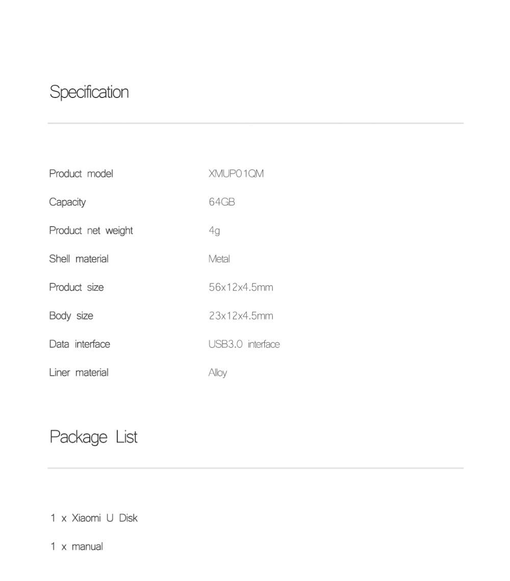 XIAOMI Usb 3.0 64gb Chất Lượng Cao | BigBuy360 - bigbuy360.vn