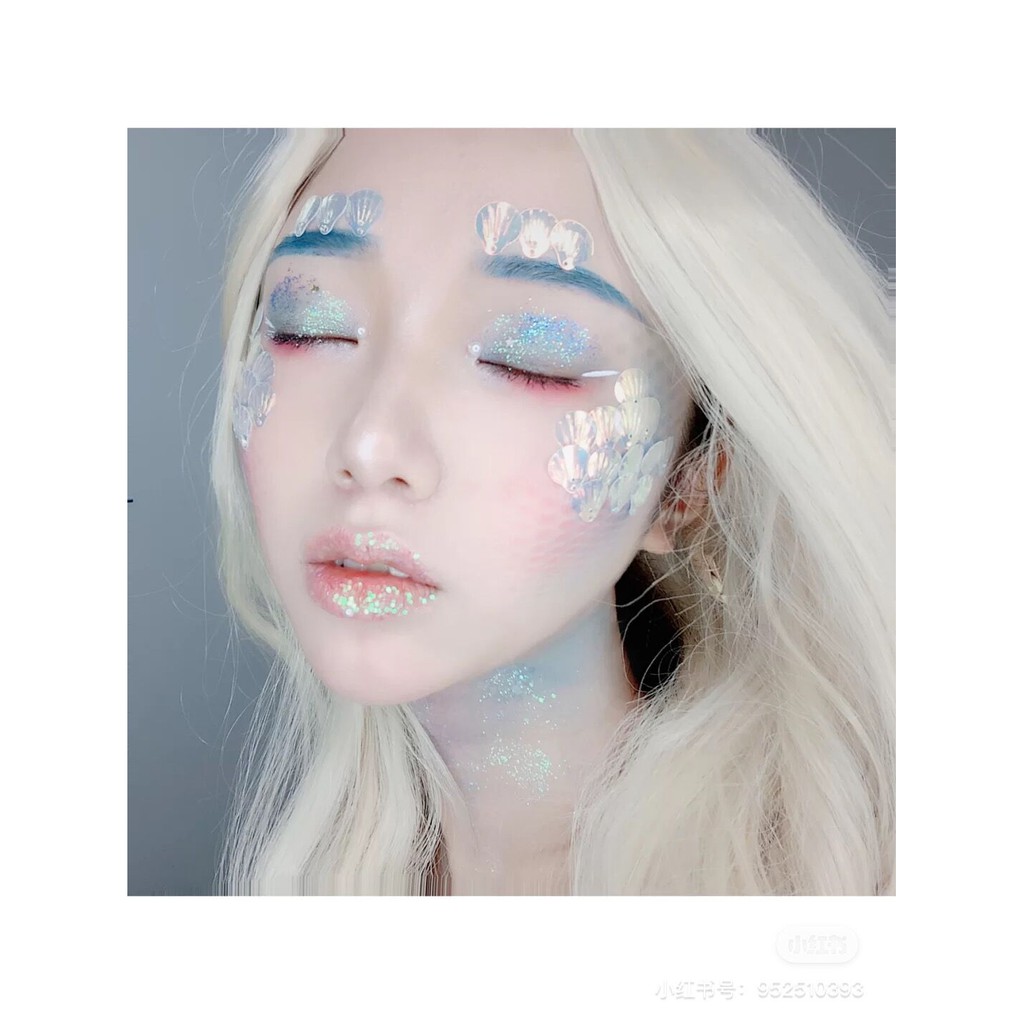 [HÀNG CÓ SẴN] Vỏ sò/vảy cá hologram - phụ kiện makeup,cổ trang, cosplay,.. | BigBuy360 - bigbuy360.vn