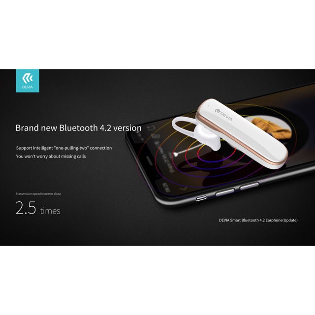 Tai nghe Devia smart blutooth earphone