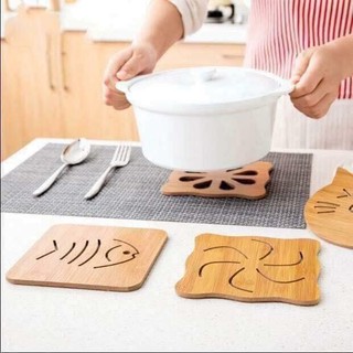 Miếng lót nồi bằng gỗ