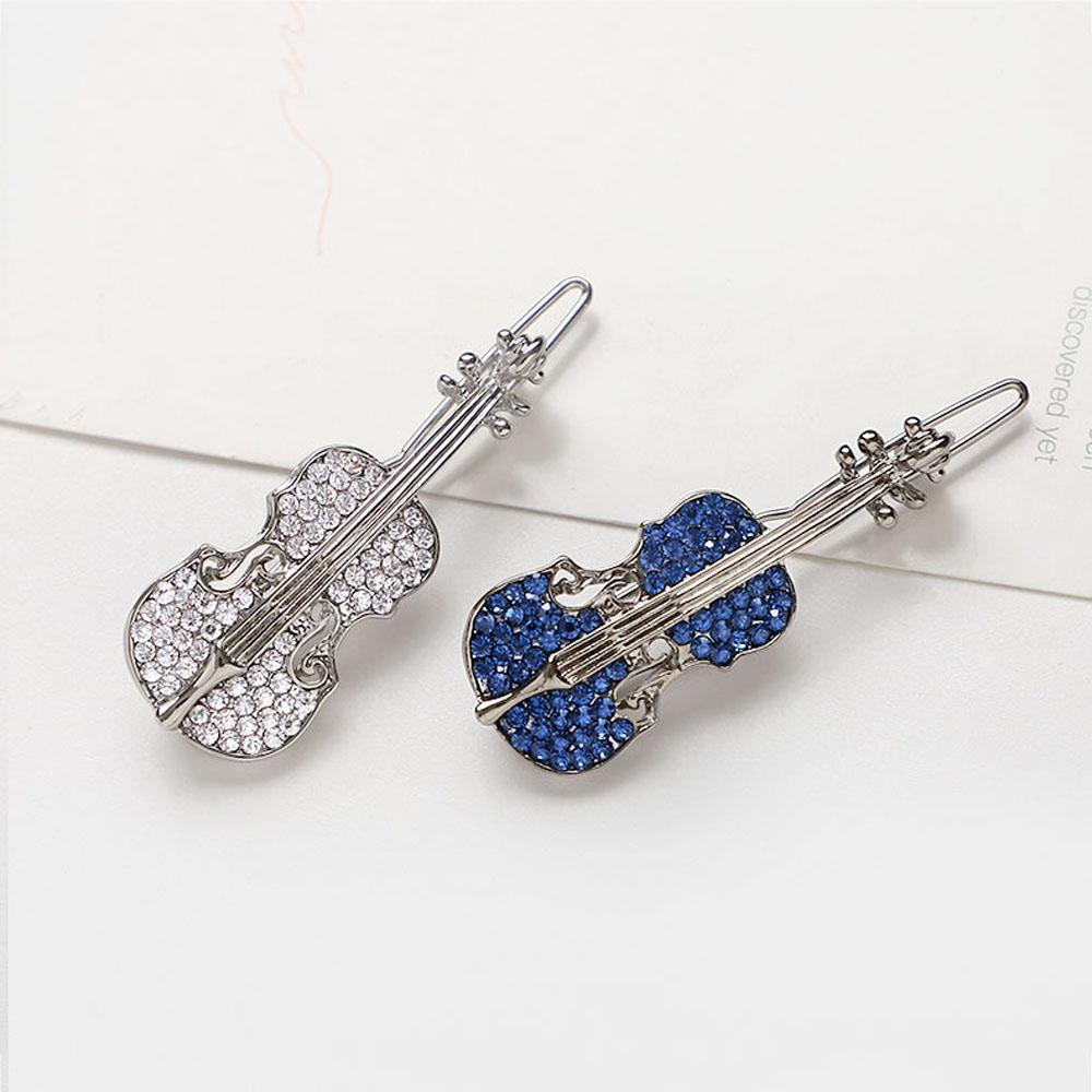 Kẹp Tóc Mái Bằng Nhựa Hình Đàn Violin Dễ Thương Cho Nữ|Kẹp TóC KiểU DáNg Dễ Thương Cho Bé GáI