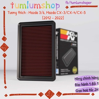 Kn 33-2480 lọc gió động cơ xe mazda 3 mazda 6 mazda cx-3 cx-4 cx-5 cx-8 beijing x7