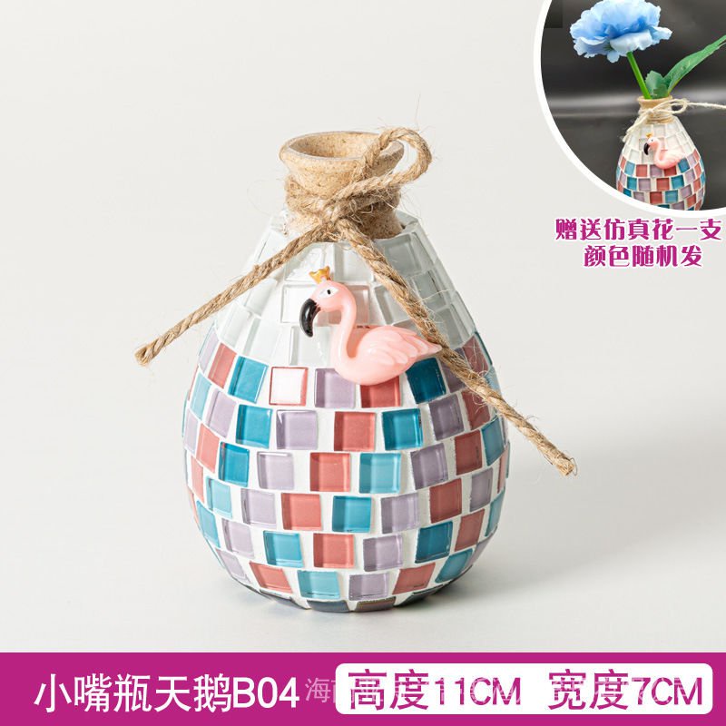 Bình Hoa Khảm Đá diy Sáng Tạo Giáo Dục Bé Gái cxb ahfxlw. my724