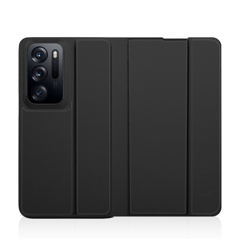 Bao Da Điện Thoại Siêu Mỏng Màu Trơn Kiểu Doanh Nhân Cho OPPO Find N