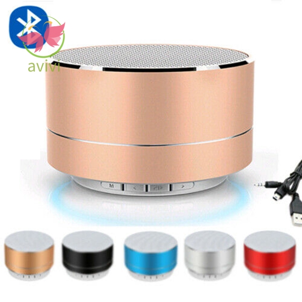 Loa Bluetooth Không Dây Nhỏ Gọn Có Đèn Led Cho Iphone Ipad Samsung