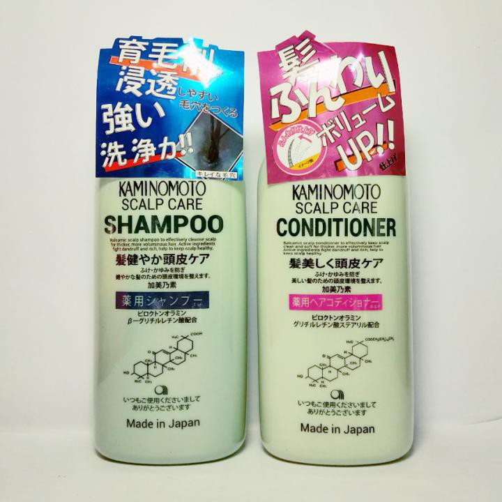 [HÀNG NỘI ĐỊA NHẬT] Dầu gội Kaminomoto Nhật Bản kích thích mọc tóc ngăn rụng tóc 300ml