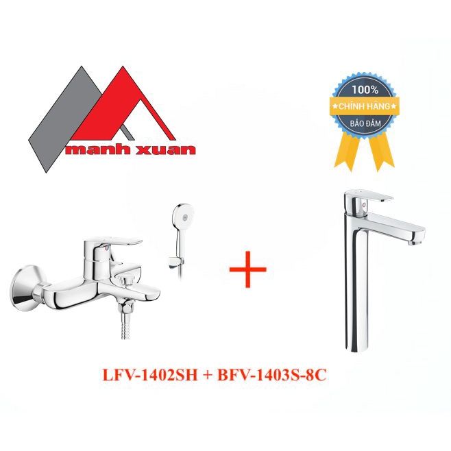 Combo INAX BFV-1403S-8C + LFV-1402SH