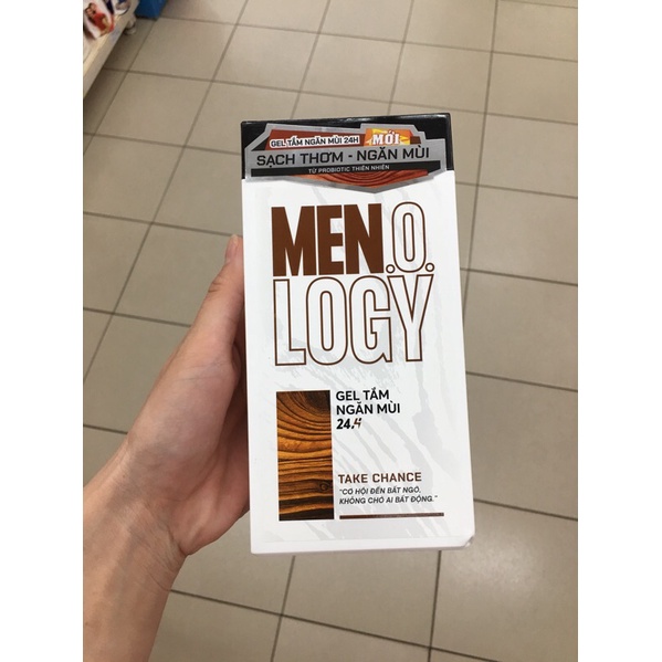 Gel Tắm MEN.O.LOGY Ngăn Mùi 24h Take Chance 350ml