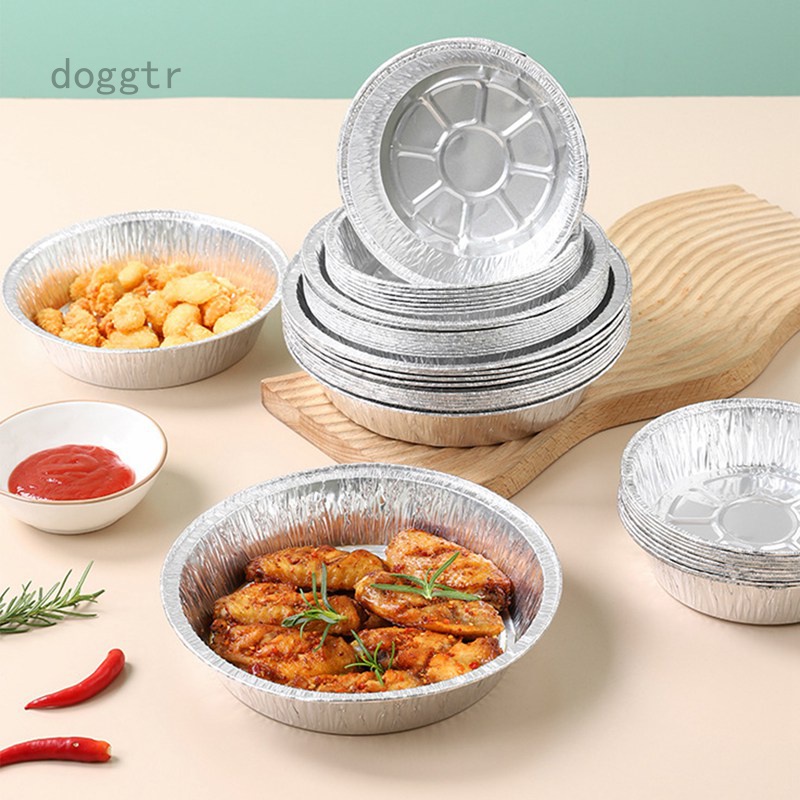 Bộ 10 Tấm Lót Lá Nhôm Chống Dính Chống Thấm Nước Chống Dầu Dùng Một Lần Cho Nồi Chiên Không Dầu